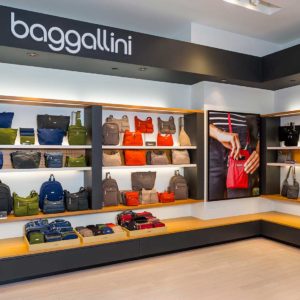 Interior of Baggallini store